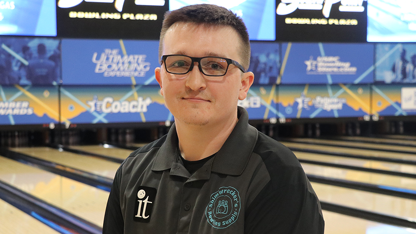 Collin Howe at the 2024 USBC Open Championships