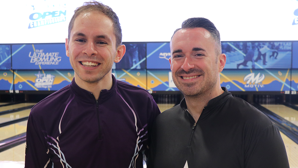 Gregory Tack and Jeff Martin at the 2024 USBC Open Championships