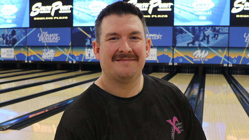 Clint Land at the 2024 USBC Open Championships