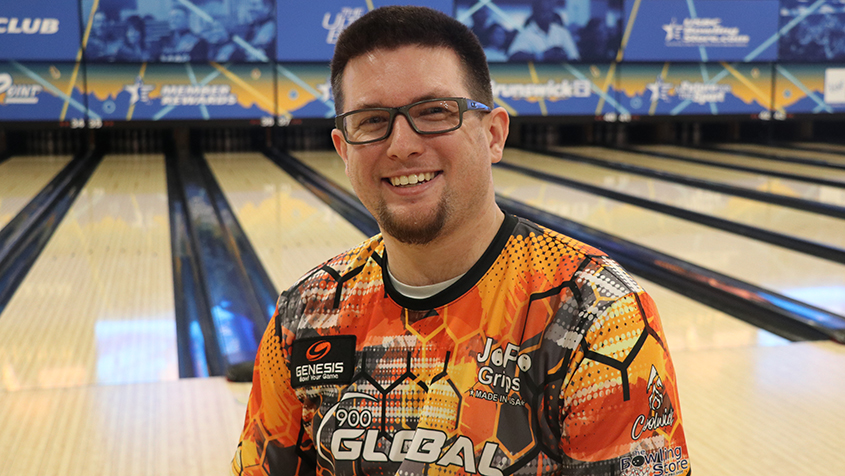 Blake Earnest at the 2024 USBC Open Championships