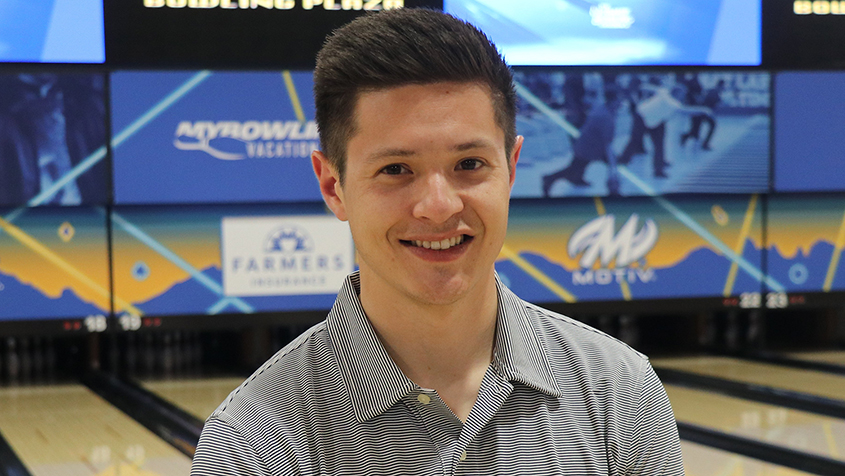 Alan Meyers Jr. at the 2024 USBC Open Championships